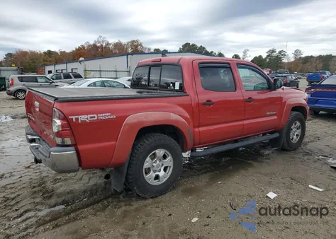 2013 Toyota Tacoma Double Cab from USA, damaged, VIN 5TFLU4EN5DX069731